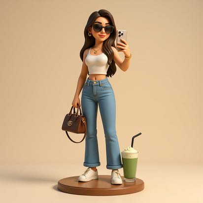 Pixar-Figuur van jezelf (3D-geprint)