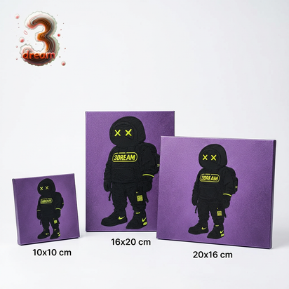 Gepersonaliseerde 3D-Relief Print – Van Jouw Foto naar Uniek Kunstwerk (Lijstformaat • Portret • Landschap)