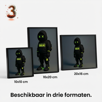 Gepersonaliseerde 3D-Relief Print – Van Jouw Foto naar Uniek Kunstwerk (Lijstformaat • Portret • Landschap)