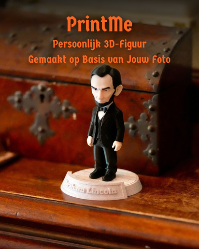 PrintMe – 3D Figuur op basis van jouw foto