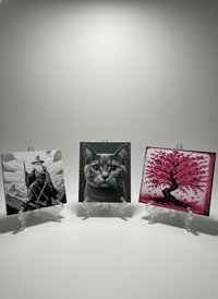 Gepersonaliseerde 3D-Relief Print – Van Jouw Foto naar Uniek Kunstwerk (Lijstformaat • Portret • Landschap)